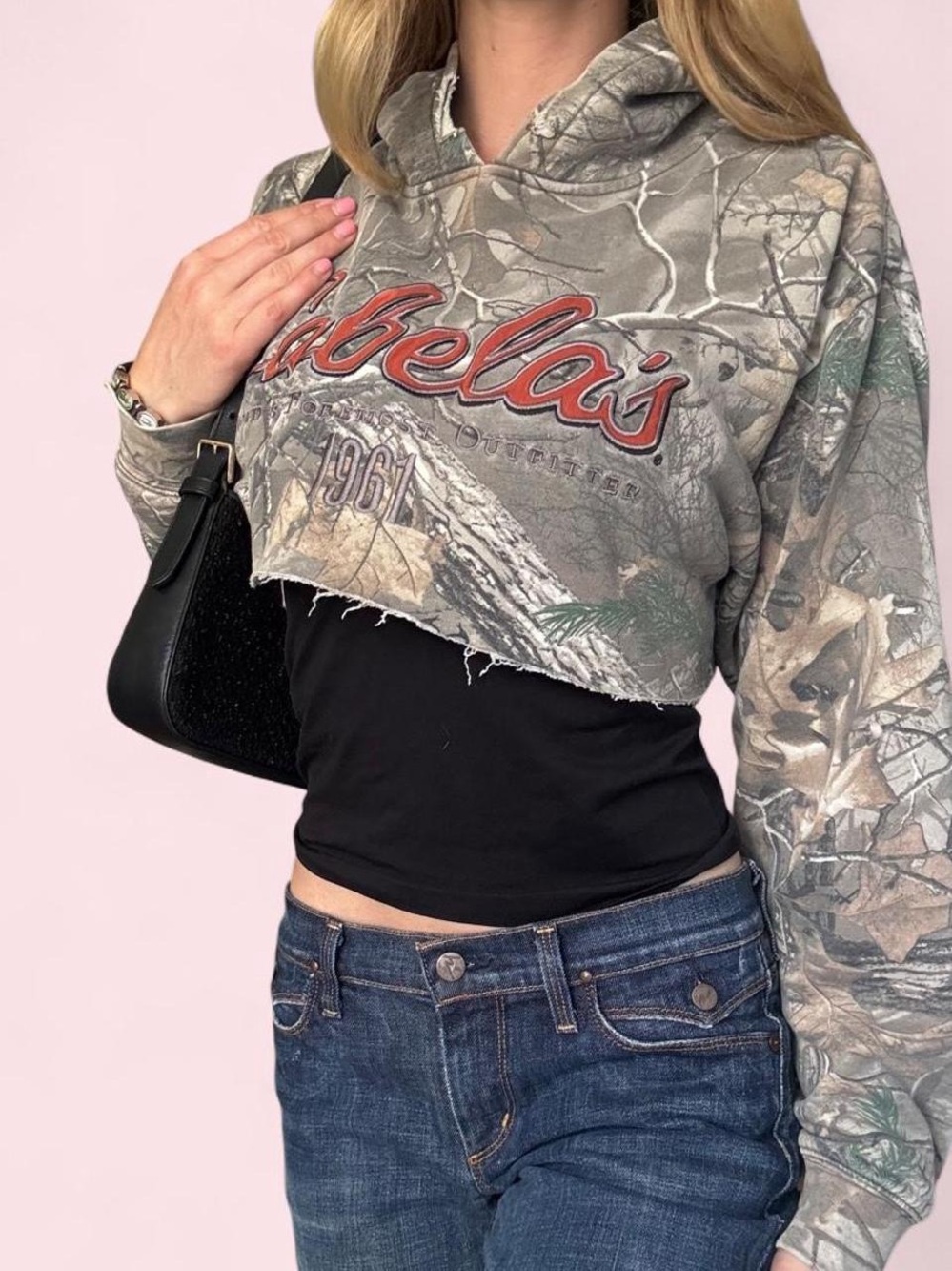 Cabela's Women's Cropped Camo Hoodie